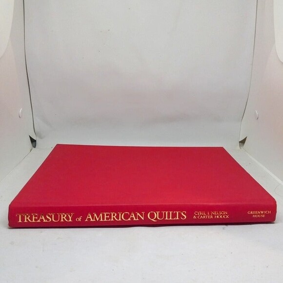 Treasury Of American Quilts-Nelson & Houck-1984-Hardcover-DJ-Very Good Condition - Picture 7 of 12